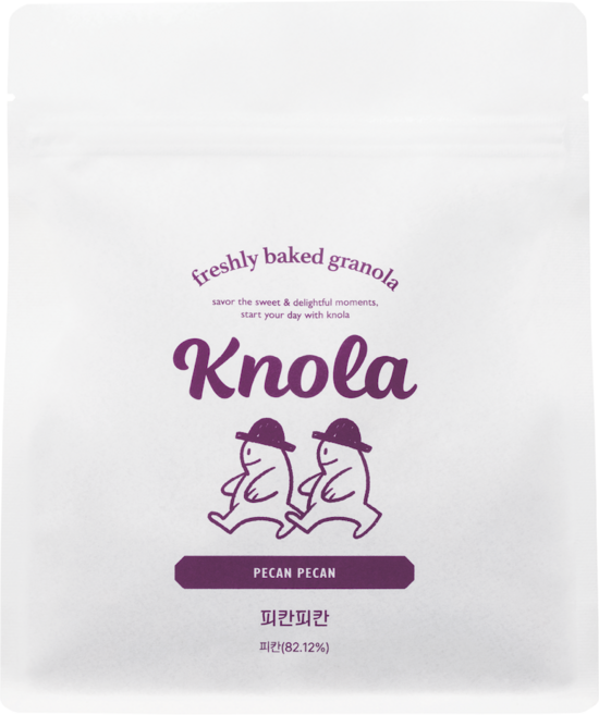 크놀라 피칸 정과 파우치, 1개, 180g