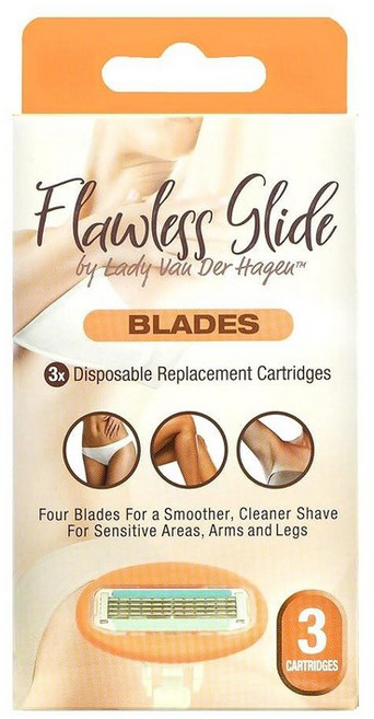 Lady Van Der Hagen 향 면도 크림 200268, 블레이드 팩