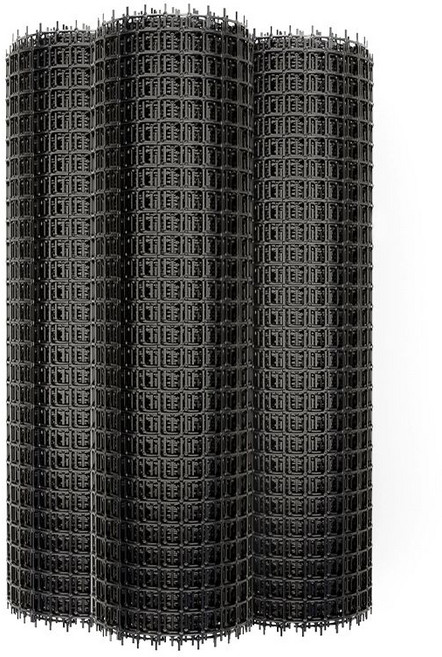 플라스틱 메쉬망 울타리 닭장 펜스 메쉬 낙엽망 축사, 1.5m 높이 3.3cm 50m 4.5mm, 1개