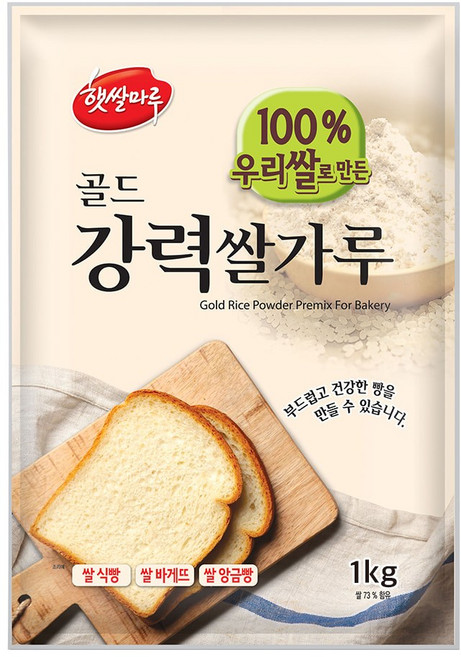골드 강력쌀가루, 1kg, 5개