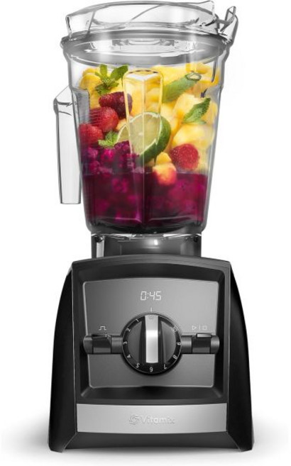 Vitamix A2300 어센트 스마트 블렌더 전문가용 64oz 저용량 레드, Black