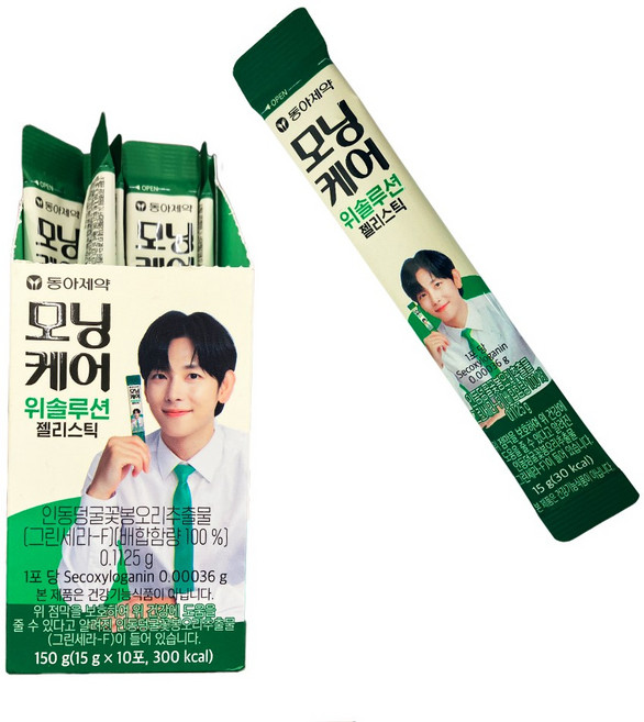 모닝케어 위솔루션 젤리스틱, 15g, 200개