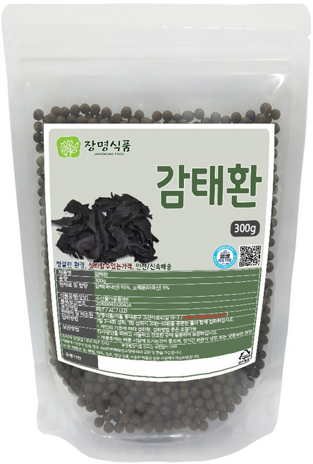[장명식품] 감태환 바다감태, 4개, 300g