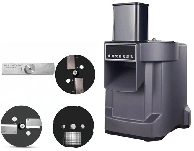 Felsted 菲仕德 商用電動切菜機 大進料口 高效備菜切片機 110V, 1個, 三合一（切丁/切片/切絲）