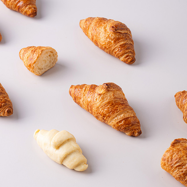 [카페노리] 냉동생지 - 플레인 미니 크로와상 / 크루아상, 1개, 900g