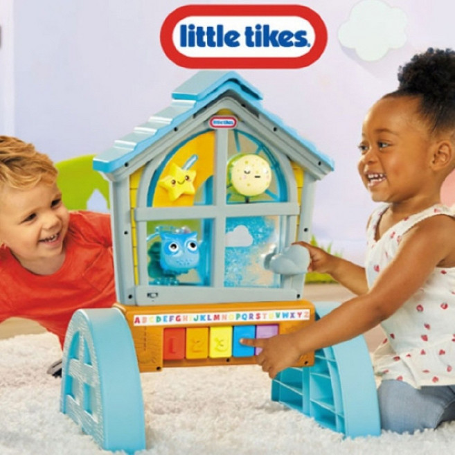 (전교일등 사장님) 크리스마스 선물 산타 리틀타익스 러닝홈 아기체육관 종합 어린이 유아 안전 노래 멜로디 걸음마, 1개