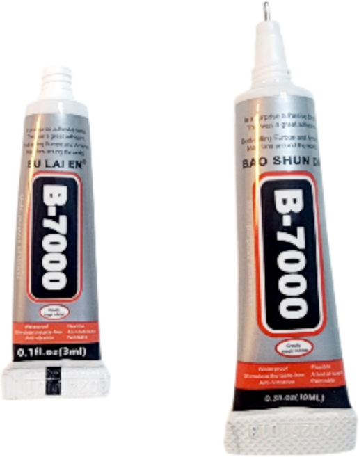 [혜자네]b-7000 (3ml 10ml)소용량본드 치약본드 비즈본드 스마트폰수리 보석십자수, 1.b-7000접착제3ml, 1개