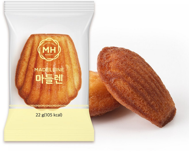 밀크앤허니 마들렌 휘낭시에, 22g