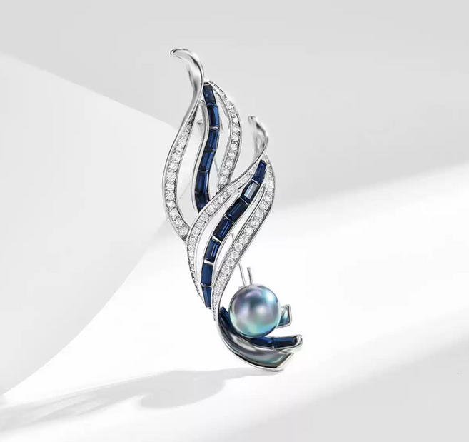 신형 사랑의 가슴 핀 여성용 브로치 네크라인 디자인 흐림 방지 고급스러운 미니 코트 클립 액세서리