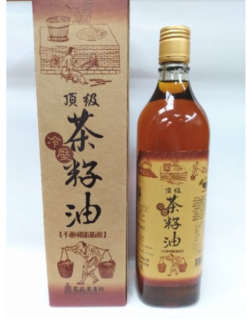 頂級苦茶油 南投縣名間鄉特用作物產銷班第十八班出品, 1個, 茶籽油,600ml