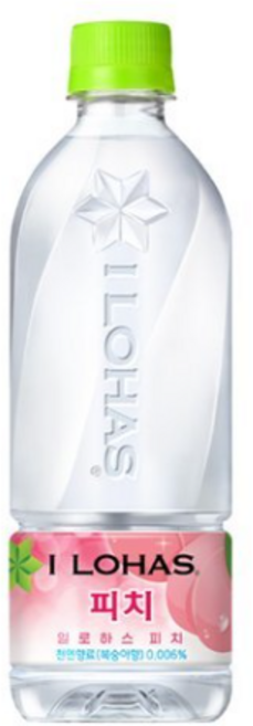 이로하스 일로하스 피치, 540ml, 24개