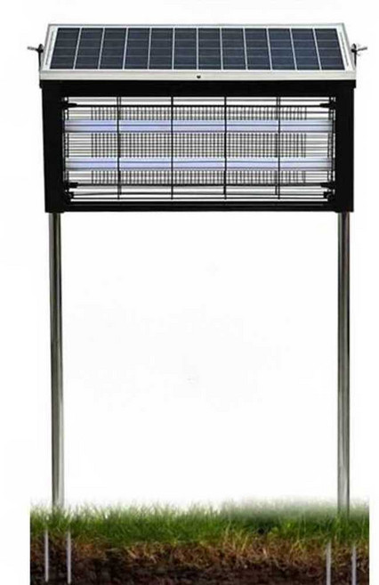 대형업소용포집기 태양열 벌레 포충기 포획기 20W, 20w 태양열 모기 킬러+200m