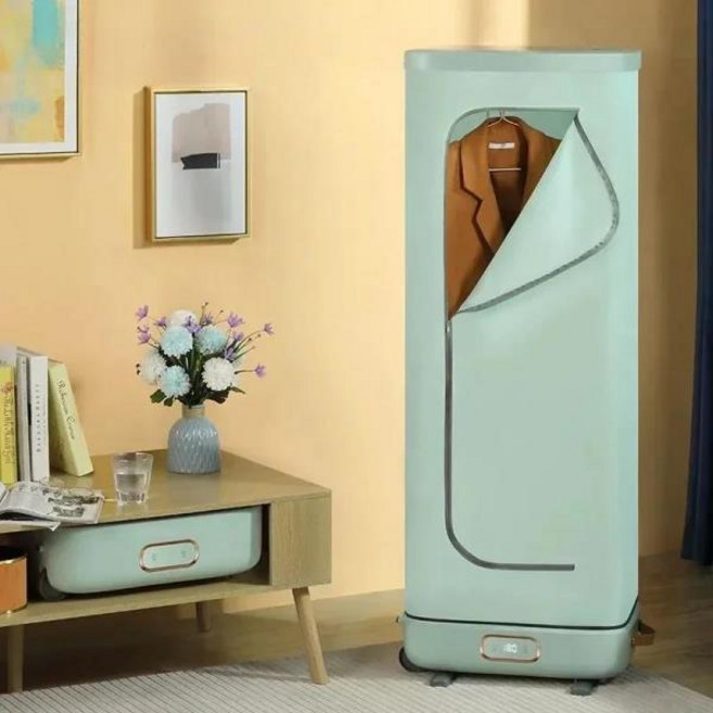 의류건조기 접이식 휴대용 의류 건조기 여행용 스티머 가정용 소형 스티머, 02 미국, 01 DL-1216