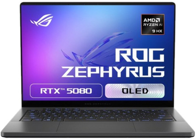 에이수스 2025 ROG 제피러스 G14 라이젠9 지포스 RTX 5080, Eclipse Gray, 4TB, 32GB, WIN11 Home, GA403WW-QS114W