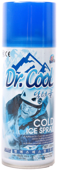 닥터쿨 200mL 냉각스프레이 쿨파스 스프레이파스, 1개