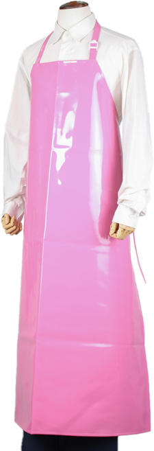 양면방수 앞치마 H형 / 고리형 / 업소용 식품제조공장 식당 정육점 김장앞치마 특대/대형/소형 (5color), 고리형 핑크색 대, 1개