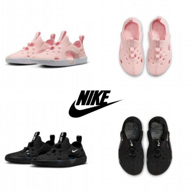 국내매장판 나이키 아동 주니어 남아 여아 신발 리틀 키즈 스포츠 샌들 푹신한 가벼운 신고 벗기 편한 여름 물놀이 신발 슬라이드