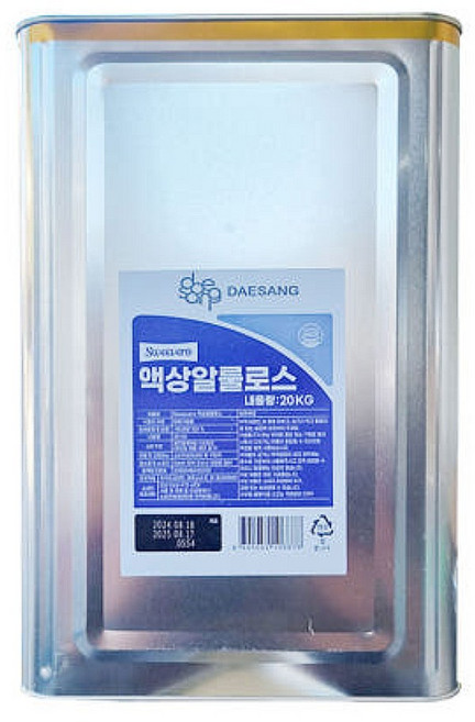 대상 알룰로스 20kg 당류가공품 대용량, 1개