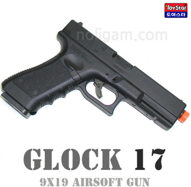 토이스타 글록17 무검/ 슬라이드스톱 버전 GLOCK17, 1개