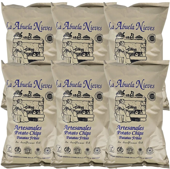 라아부엘라니에베스 포테이토칩, 150g, 6개 - 쿠팡
