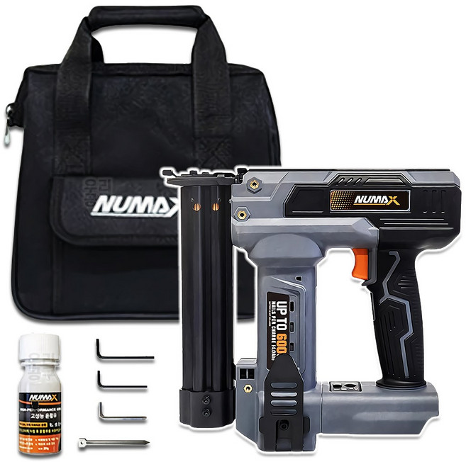 누맥스 마끼다호환 18V 충전 타정기 타카총 타정총 무선 네일러 일자 ㄷ자 겸용 투인원 타카 TP-F32/425JN, 1개