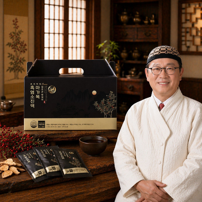 김오곤 고농축 마가목 흑염소 진액 액기스 부모님 선물세트, 60개, 70ml