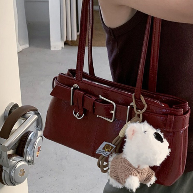 B&C.Room 여성 숄더백 겨드랑이백 대용량 토트백 패션 출퇴근용 핸드백 빈티지 여성 가방 출타가방 여행가방