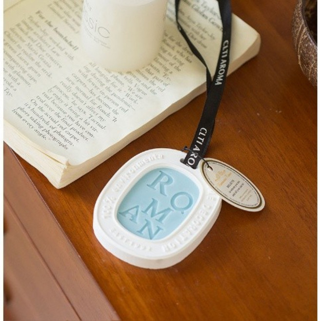 衣櫃香氛蠟片 居家香氛去味除臭 香薰吊卡 礦香芳香片, 1個, 藍風鈴