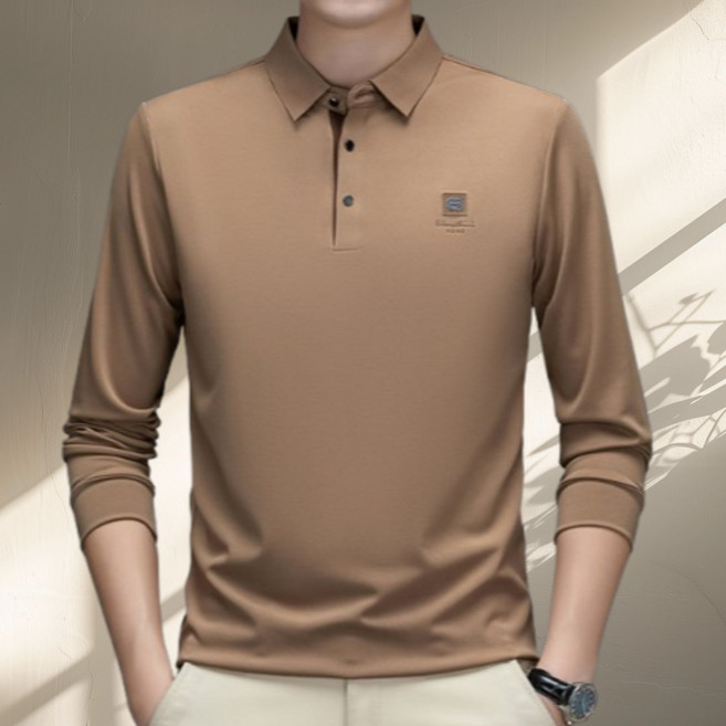 코엑티 남성 봄 가을 프리미엄 카라 티셔츠