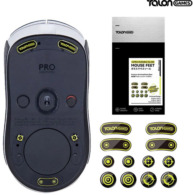 마우스 도트 피트 유리 MAX 12개입 지슈라 바브삼 데브삼 탈론게임즈, TG0129, 1개