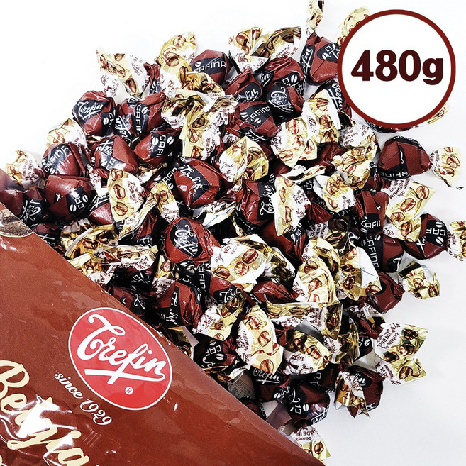 벨기안 커피 캔디, 480g, 1개