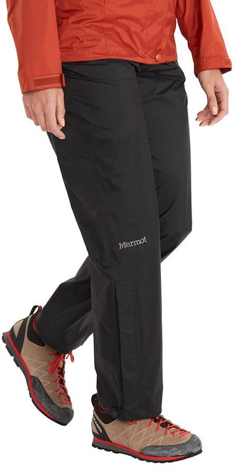 MARMOT 여성용 Precip Eco Rain 소재로 S 블랙. 팬츠 하이킹 경량 제작 휴대용 재활용 방수