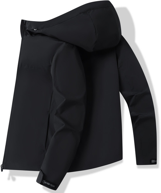 에버유어스 남성 바람막이 방수 방풍 후드 데일리 출퇴근 간절기 자켓