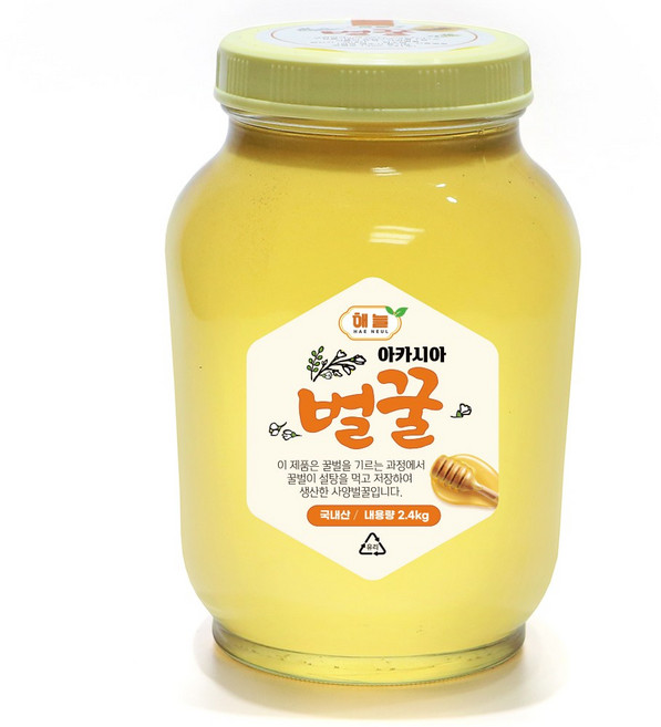 해늘 사양 아카시아꿀 2.4kg, 1개