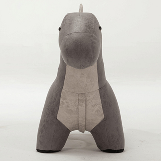 공룡 소파 의자 키즈카페 장식 알파카, 테크 클로스 다이노소어 그레이