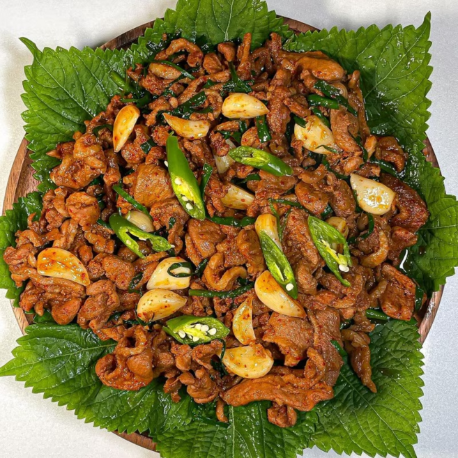 돌쇠네 비법 양념 소스에 버무려낸 유황 오리주물럭 오리불고기, 2개, 400g