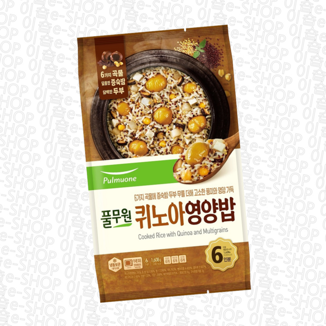 (냉동)풀무원 퀴노아 영양밥, 1개, 1.608kg