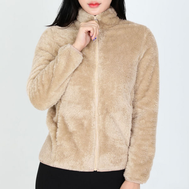 <스타일랑> 여성 플리스 집업 자켓_블루밍 ~110사이즈 까지 한겨울에도 포근한 후리스 집업 아우터 외투 털자켓