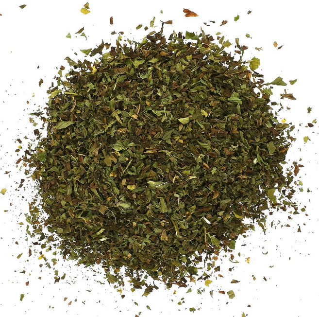 Frontier Co-Op 잘라서 체로 거른 유기농 스피어민트 잎 453g(16oz) 1팩, 1개