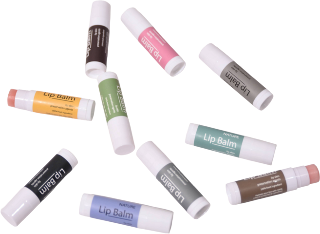 투베이스 천연 립밤 만들기 diy 키트/ 10개 완성, 딸기, 민트, 1개