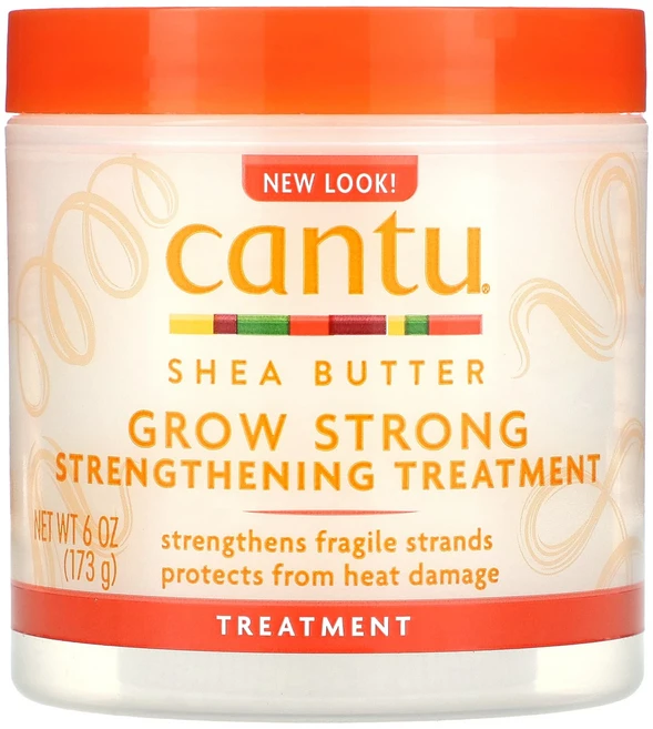 Cantu 시어버터 그로우 스트롱 스트렝스닝 트리트먼트 173g(6oz), 1개, 173g - 쿠팡