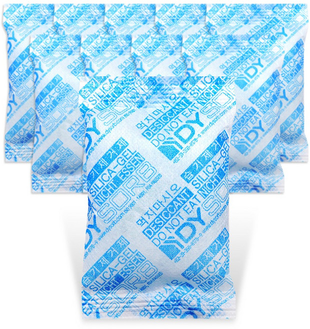 부직포 실리카겔 제습제 제품용 산업용 습기제거제, 50g, 50개