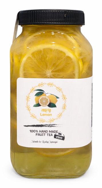 레몬청 100% 수제 과일청, 500g, 1개