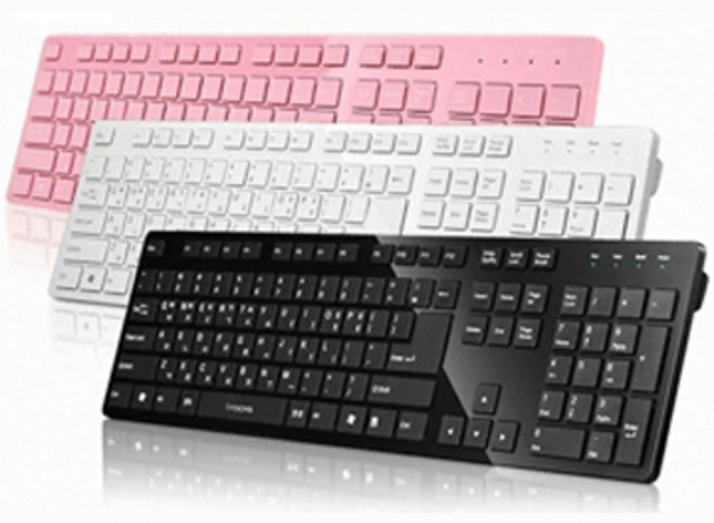 i-rocks i-rocks(아이락스) IRK01W X-Slim/USB/펜타그래프 키보드-유선키보드, 핑크, 핑크, 핑크