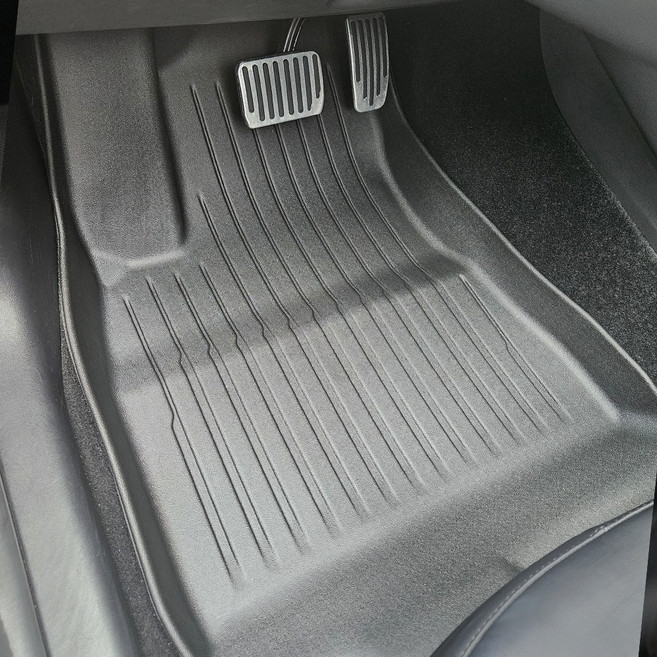 매트몰 TPE 카매트 고무 3D 다양한 디자인, 1+2+3열/블랙, 카니발 9인 HEV 컴포트X