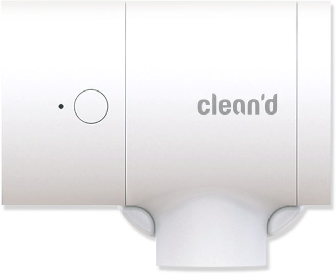 클린디 가정용 무선 여행용 UV 살균 바람 건조 티드라이어 휴대용 무선 칫솔살균기 CL-401, 화이트