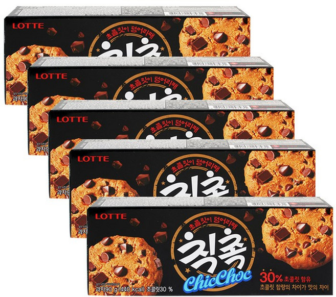 칙촉 오리지널 90g, 5개