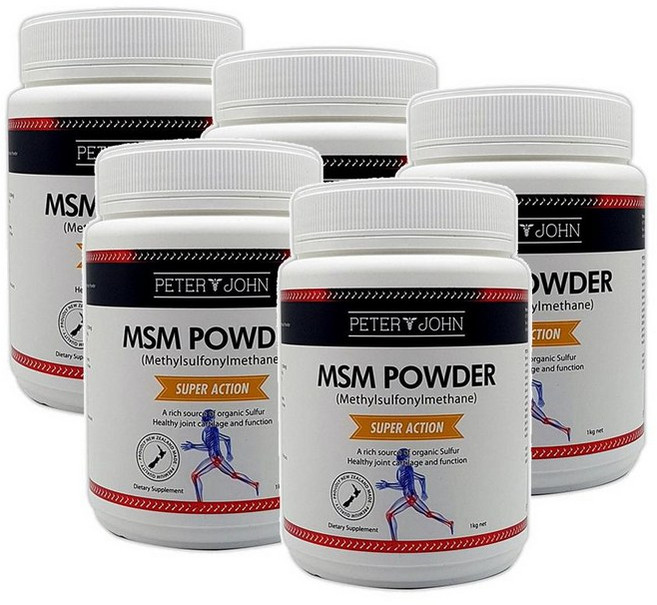 피터앤존 MSM 파우더 Peter and John, 1kg, 5개