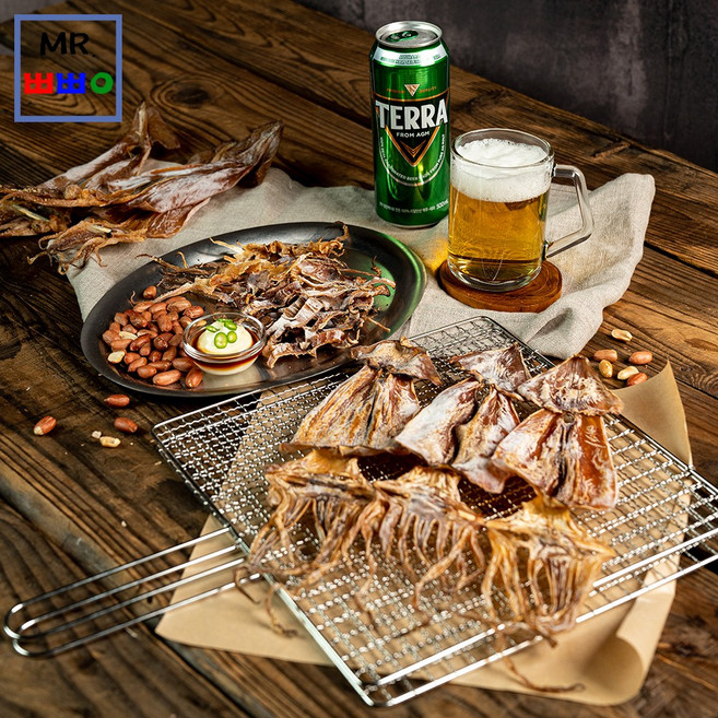 국내산 원양산 마른오징어 파지 파품 쫄쫄이 몸통 오징어 마른안주 주전부리 건어물, 1개, 몸통오징어 400g(10미)