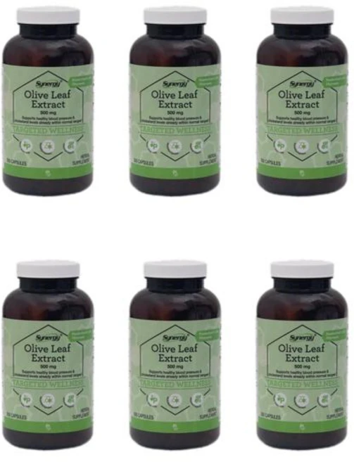 비타코스트 시너지 올리브잎 추출물 표준화 500mg 캡슐 300정, 6개 - 쿠팡